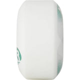 Ricta McCoy Geo Naturals Slim 99a Skateboard Wheels - White/Green 54mm
