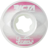 Ricta Shanahan Geo Naturals Round 101a Skateboard Wheels - White/Red 53mm
