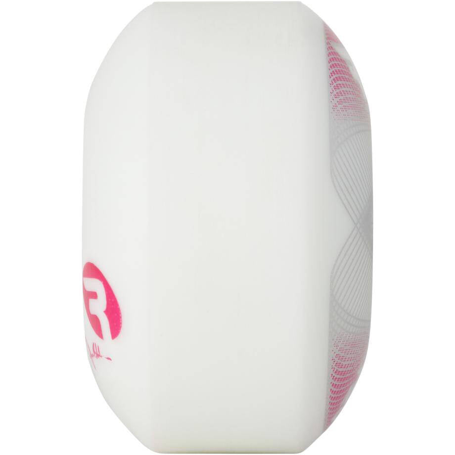 Ricta Shanahan Geo Naturals Round 101a Skateboard Wheels - White/Pink 53mm