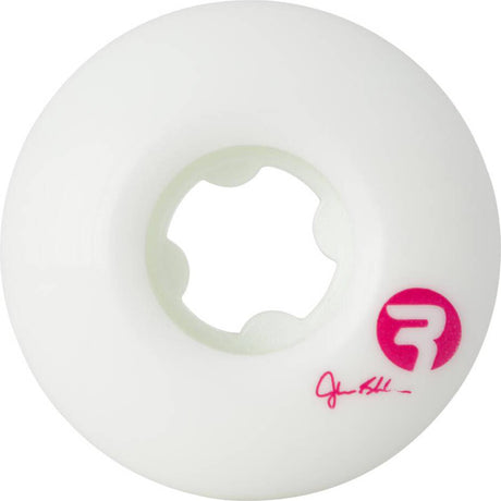 Ricta Shanahan Geo Naturals Round 101a Skateboard Wheels - White/Pink 53mm
