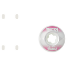 Ricta Shanahan Geo Naturals Round 101a Skateboard Wheels - White/Pink 53mm