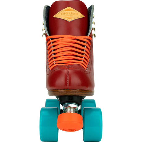 Riedell Crew Quad Roller Skates - Crimson Red