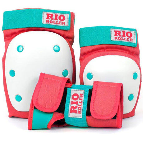 Rio Roller Triple Pad Set - Red/Mint