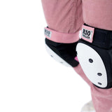 Rio Roller Triple Pad Set - Black/Rose