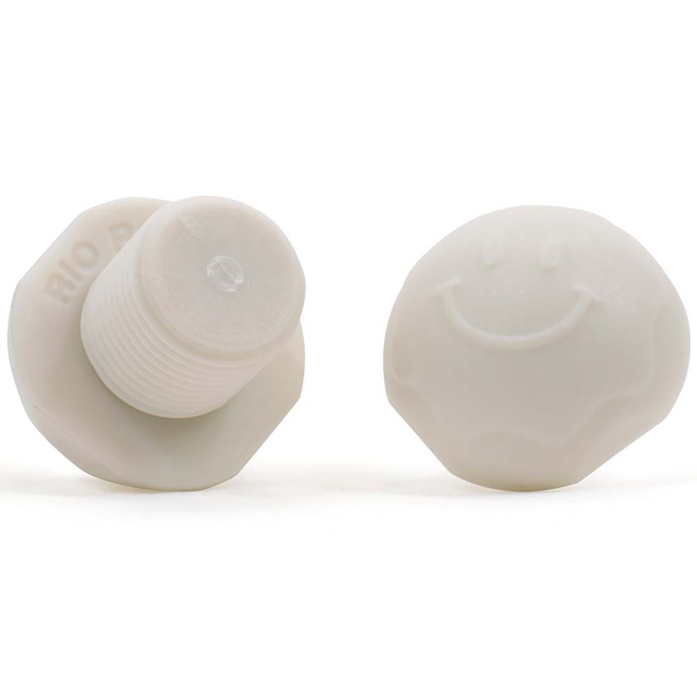 Rio Roller Jam Plugs - White 5/8"