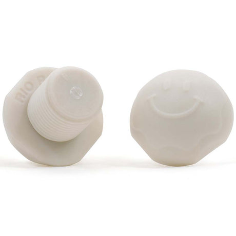Rio Roller Jam Plugs - White 5/8"
