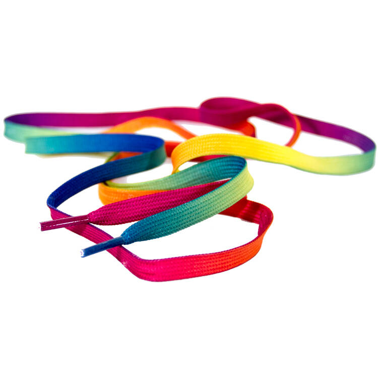 Rio Roller Quad Skate Laces - Rainbow