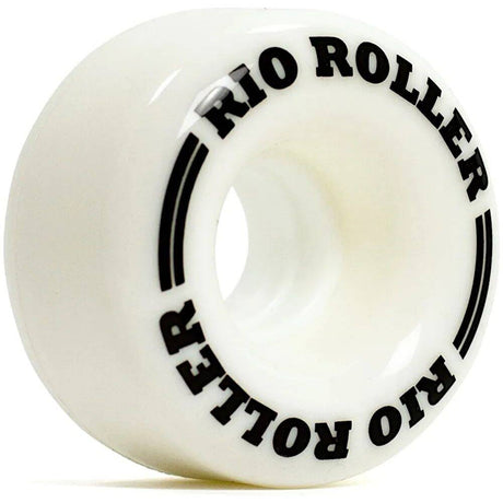 Rio Roller Quad Skate Coaster Wheels - 62mm - White