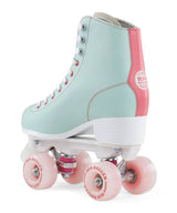 Rio Roller Script Quad Roller Skates - Teal/Coral