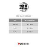 Rio Roller Rose Helmet - Black