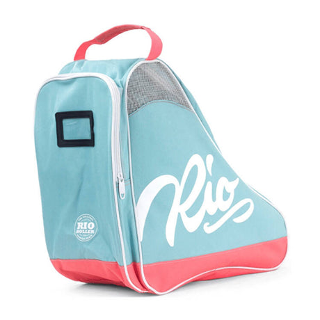 Rio Roller Script Skate Bag - Teal/Coral