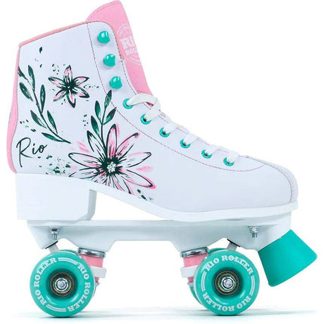 Rio Roller Artist Series Quad Roller Skates - Flora