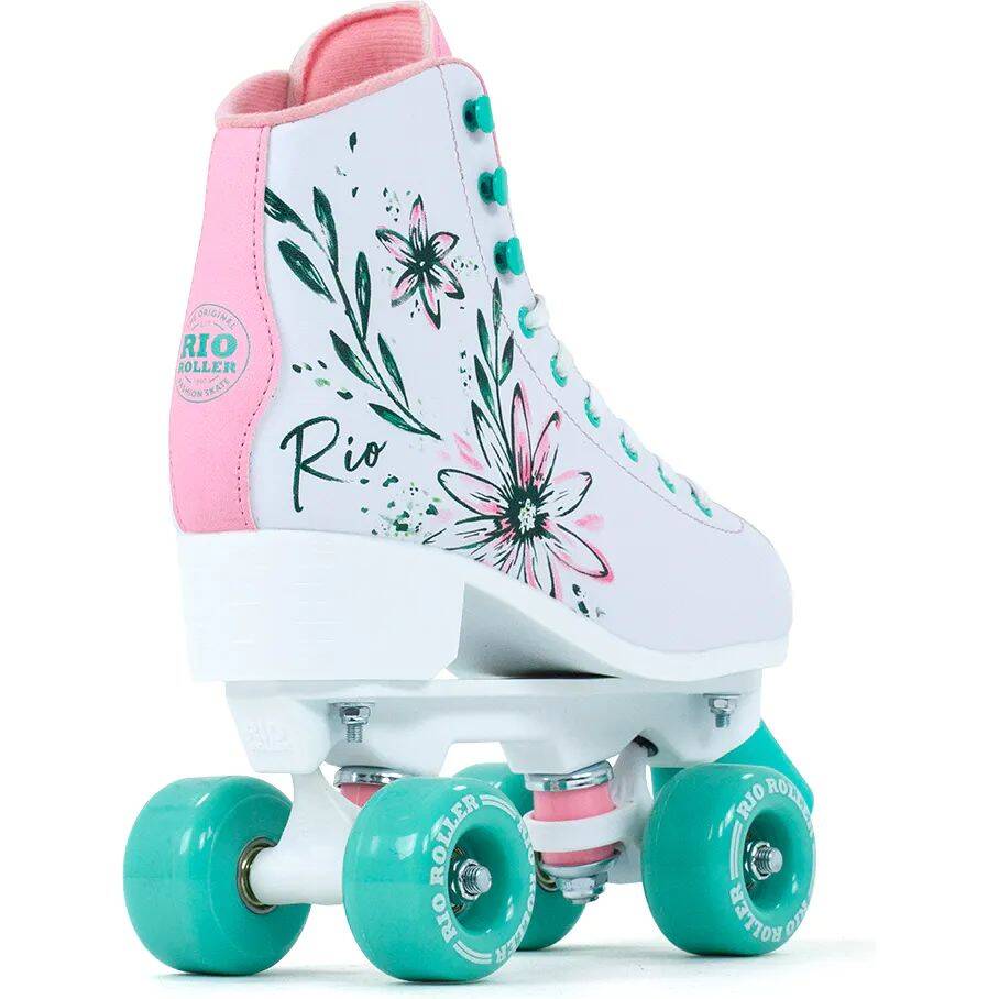 Rio Roller Artist Series Quad Roller Skates - Flora