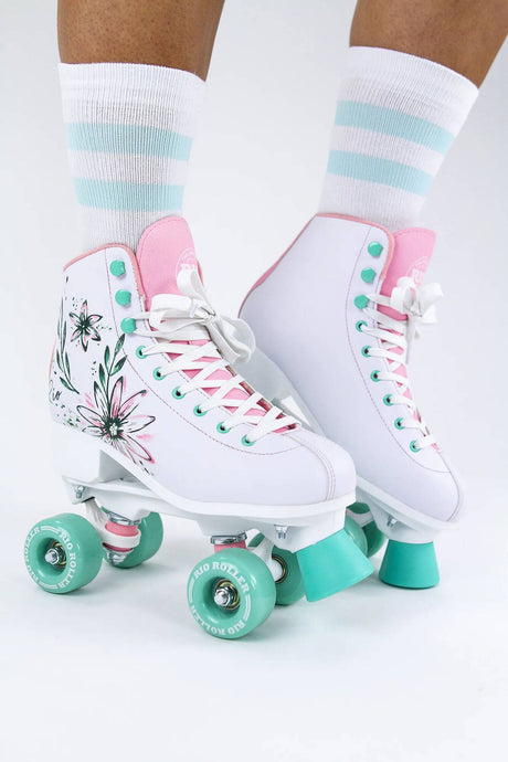 Rio Roller Artist Series Quad Roller Skates - Flora