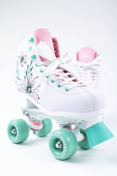 Rio Roller Artist Series Quad Roller Skates - Flora