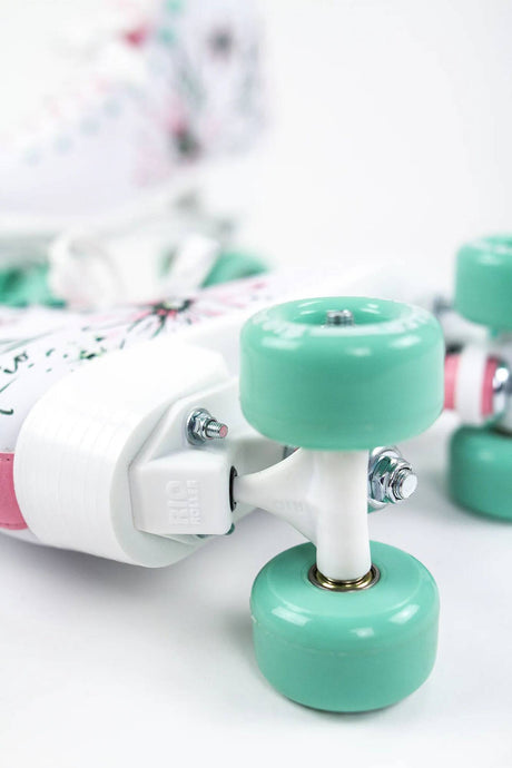 Rio Roller Artist Series Quad Roller Skates - Flora