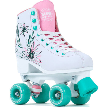 Rio Roller Artist Quad Roller Skates - Flora UK 1