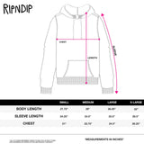 RIPNDIP Rabbit Hole Hoodie - Bone
