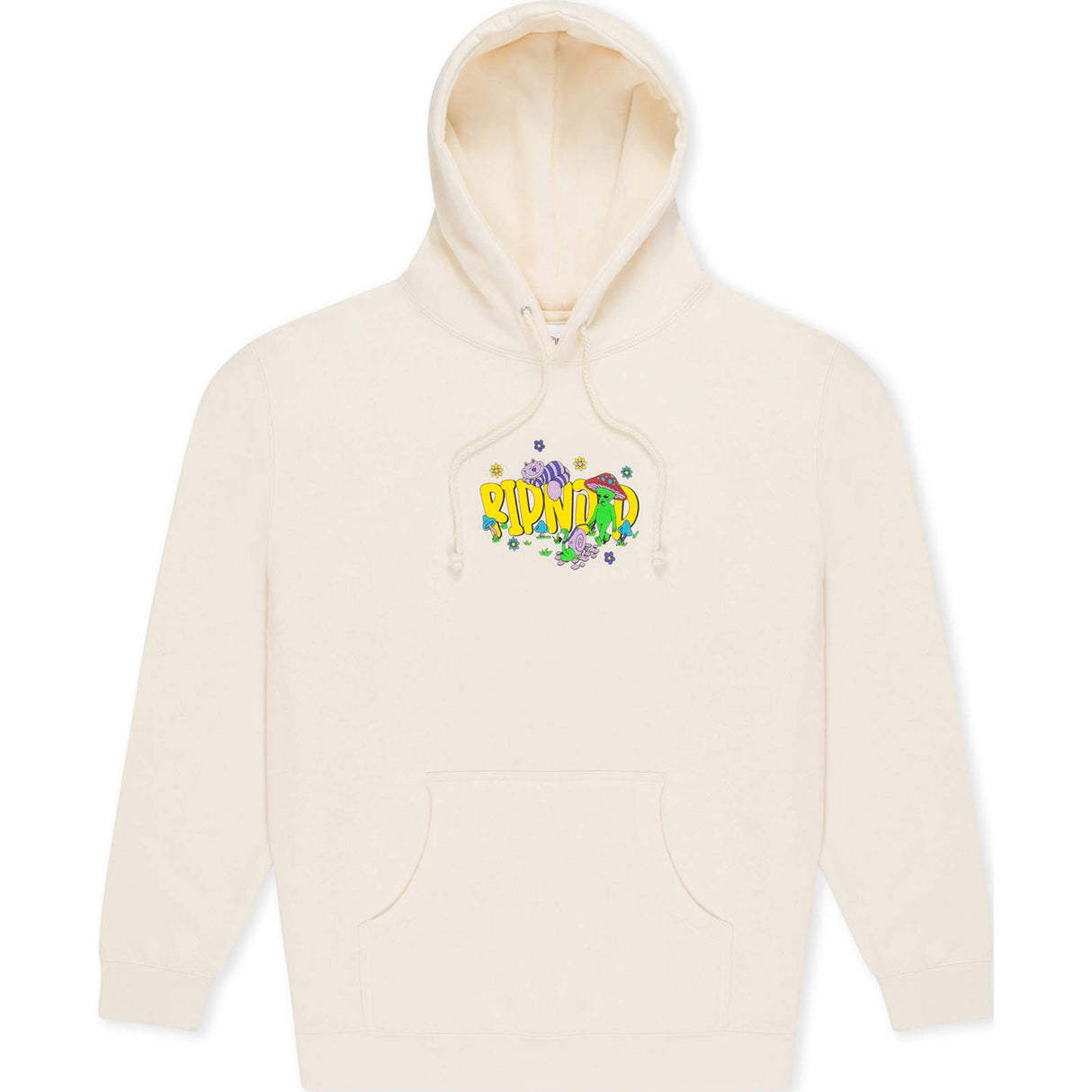 RIPNDIP Rabbit Hole Hoodie - Bone