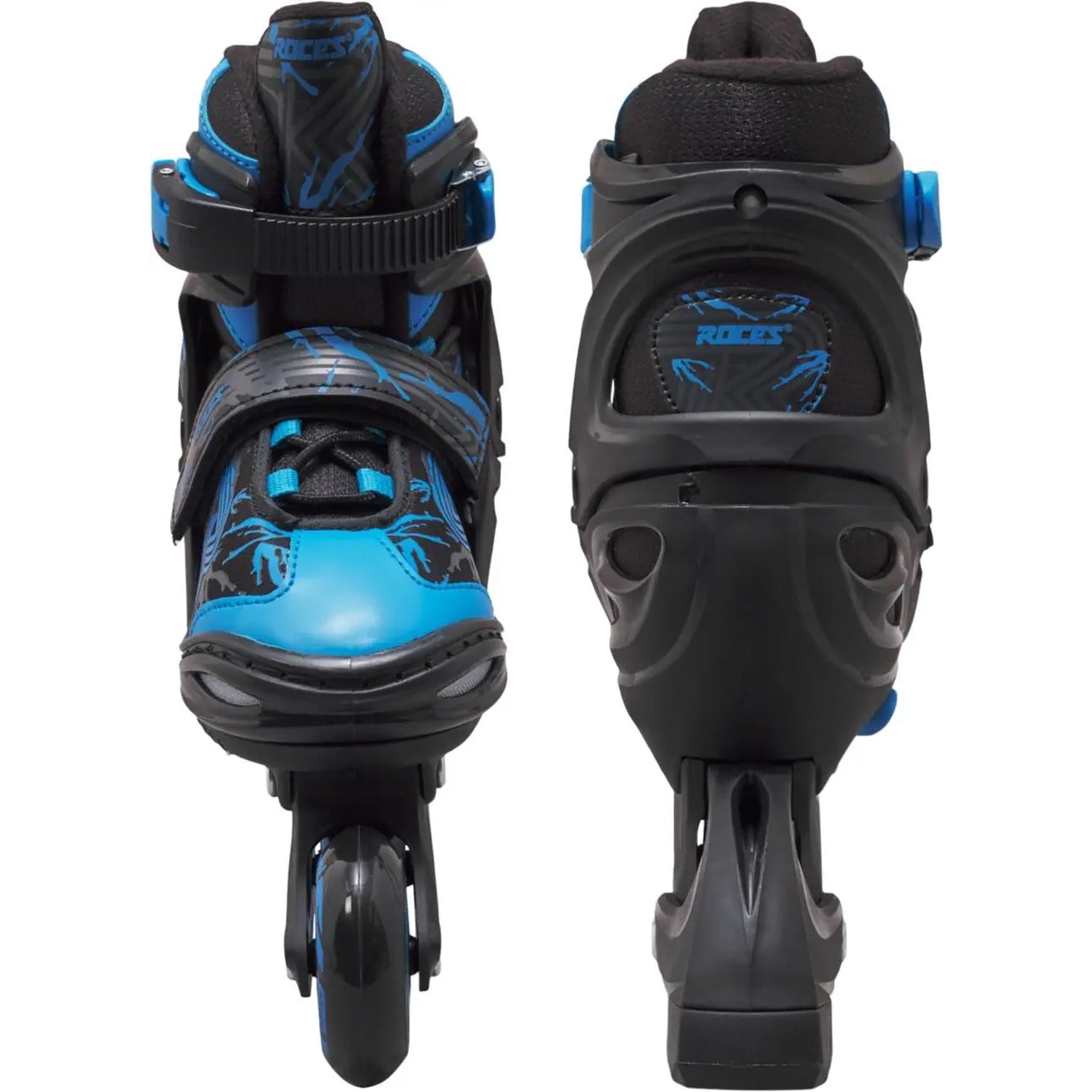 Roces Jokey 3.0 Adjustable Inline Skates - Black/Astro Blue