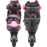 Roces Jokey 3.0 Adjustable Inline Skates - Black/Pink