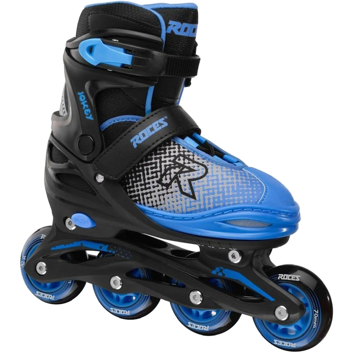 Roces Jokey X Adjustable Inline Skates - Black/Blue