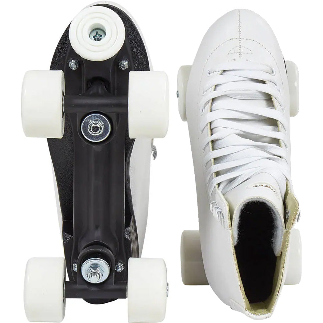 Roces RC1 Quad Roller Skates - White