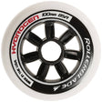 Rollerblade Hydrogen 100/85a Inline Skate Wheels - Black/White