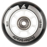 Rollerblade 72/80a SG5 6mm SP Inline Skate Wheels - Natural
