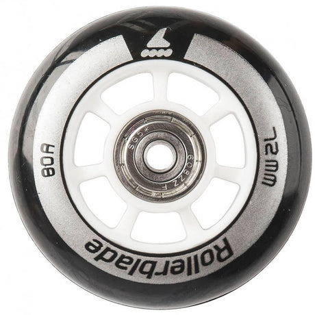 Rollerblade 72/80a SG5 6mm SP Inline Skate Wheels - Natural