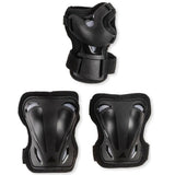 Rollerblade Skate Gear 3 Pad Set - Black