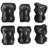 Rollerblade Skate Gear Jr Pad Set - Black/Grey