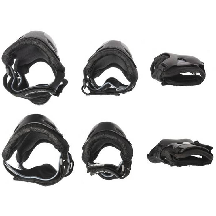 Rollerblade Skate Gear Jr Pad Set - Black/Grey