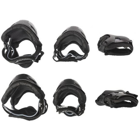 Rollerblade Skate Gear Jr Pad Set - Black/Grey