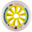 Rollerblade Hydrogen Pro 100mm XX-Firm Inline Skate Wheels - White/Blue