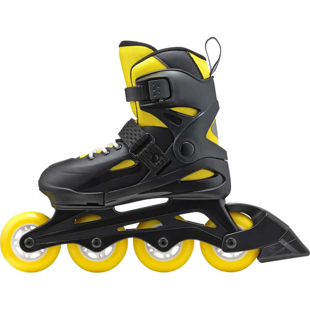 Rollerblade Fury Kids Adjustable Inline Skates - Black/Yellow