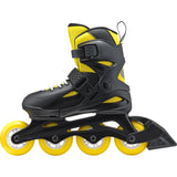 Rollerblade Fury Kids Adjustable Inline Skates - Black/Yellow