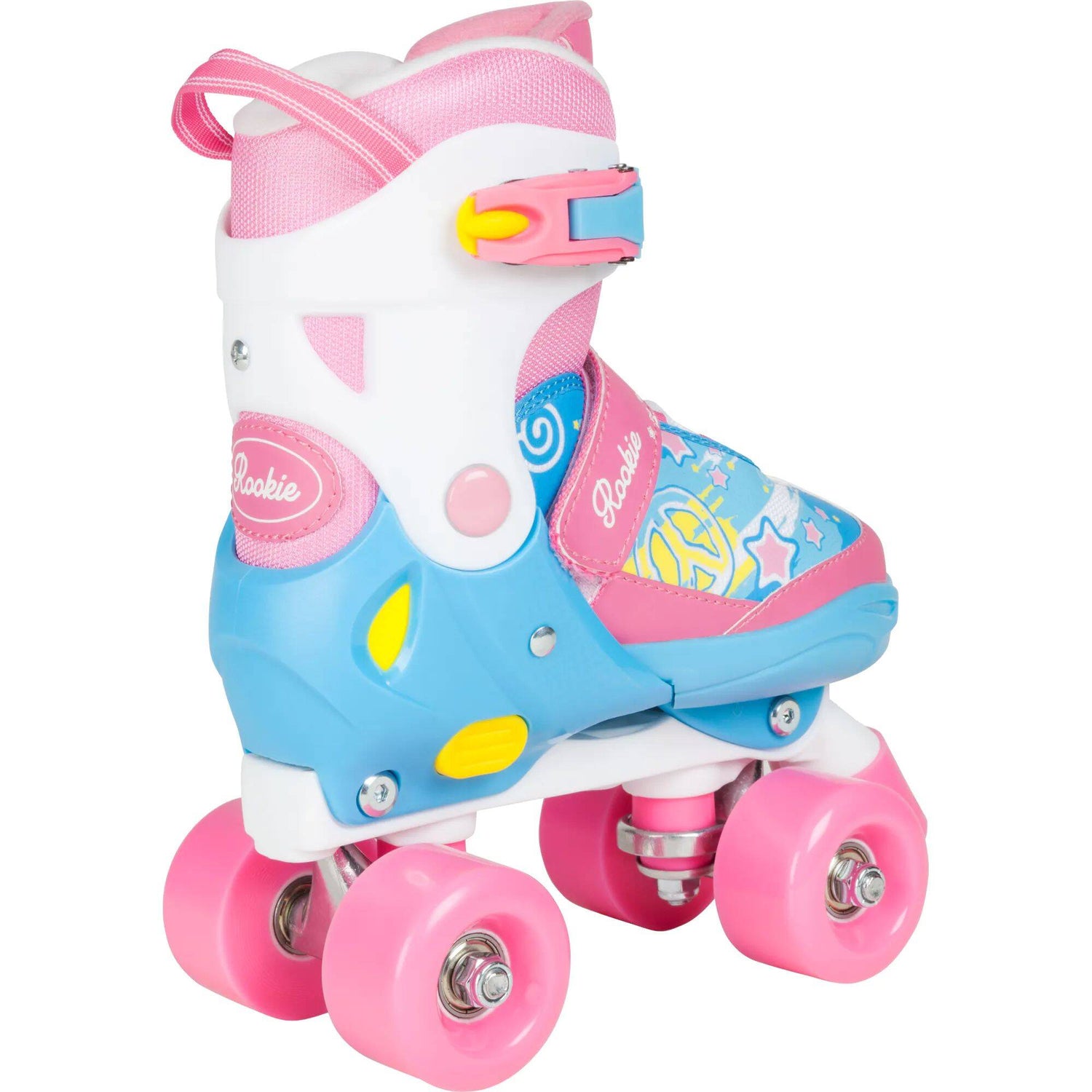 Rookie Fab 2.0 Adjustable Quad Skates - Blue/Pink