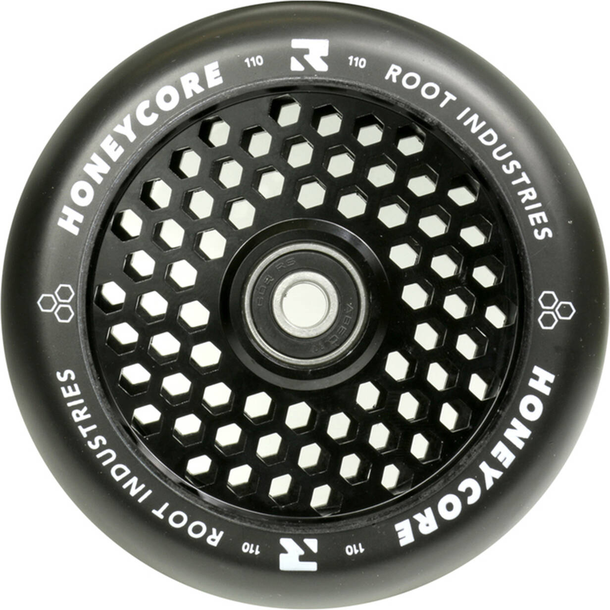 Root Industries 110mm Honey Core Scooter Wheel - Black/Black