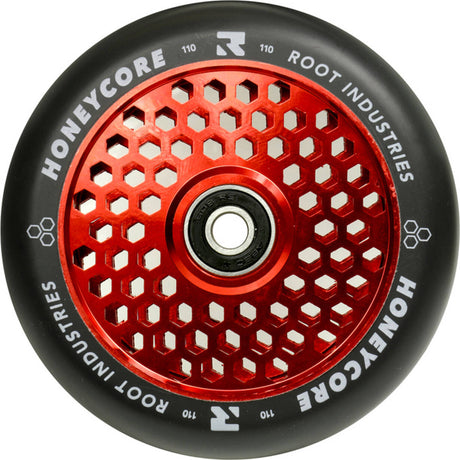 Root Industries 110mm Honey Core Scooter Wheel - Black/Red