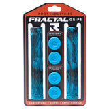 Root Industries Fractal Scooter Grips - Blue/Black