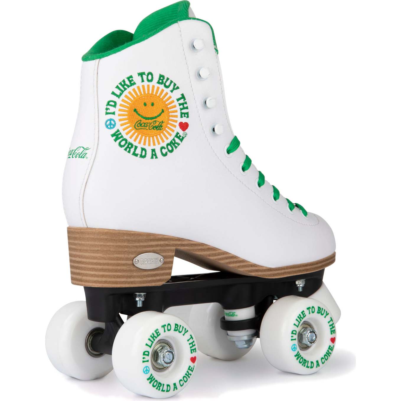 Rookie x Coca-Cola Sunshine Quad Roller Skates - White