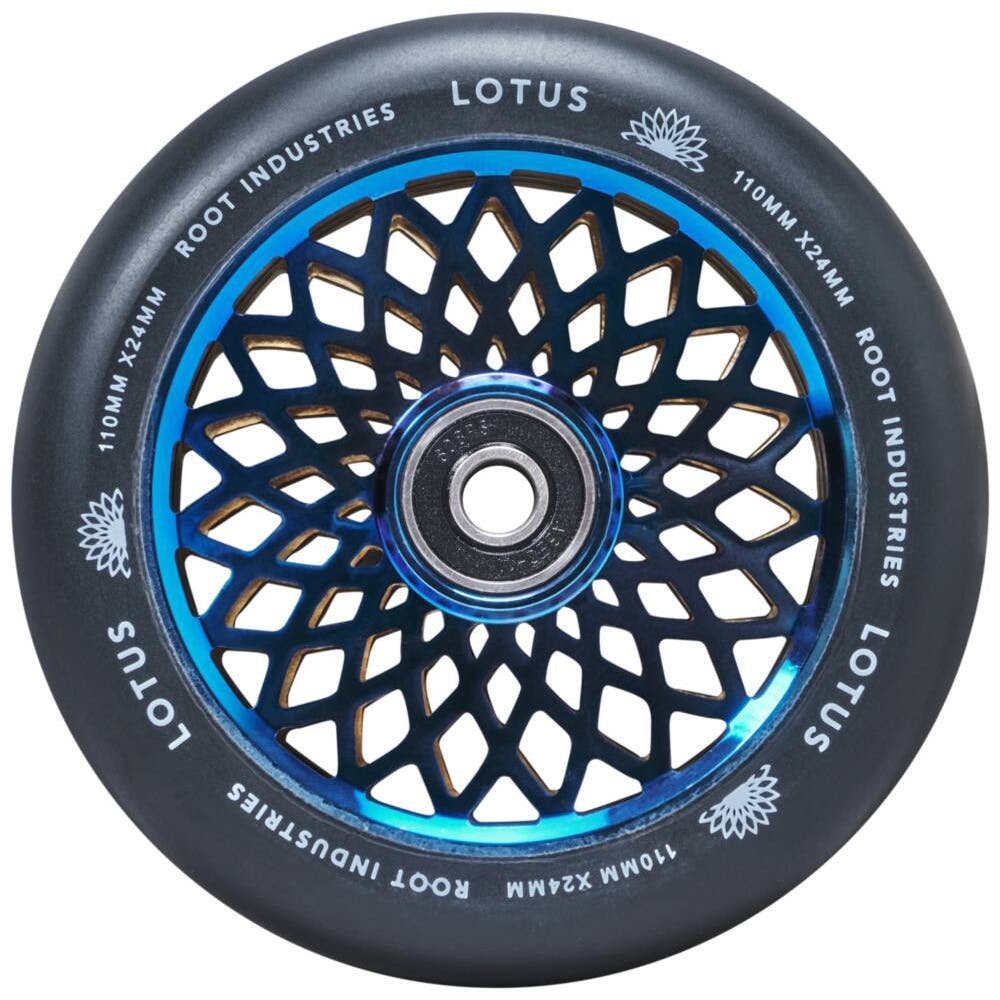 Root Industries Lotus 110mm Scooter Wheel - Blu-ray/Black