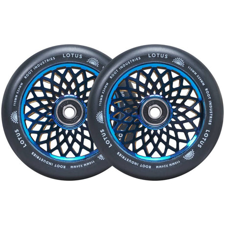 Root Industries Lotus 110mm Scooter Wheel - Blu-ray/Black