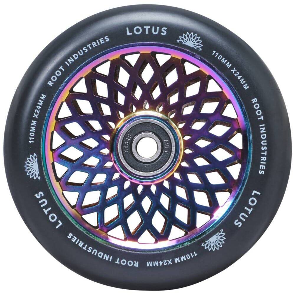 Root Industries Lotus 110mm Scooter Wheel - Rocket Fuel/Black