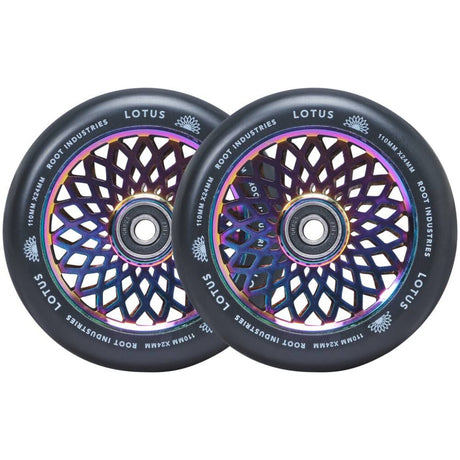Root Industries Lotus 110mm Scooter Wheel - Rocket Fuel/Black