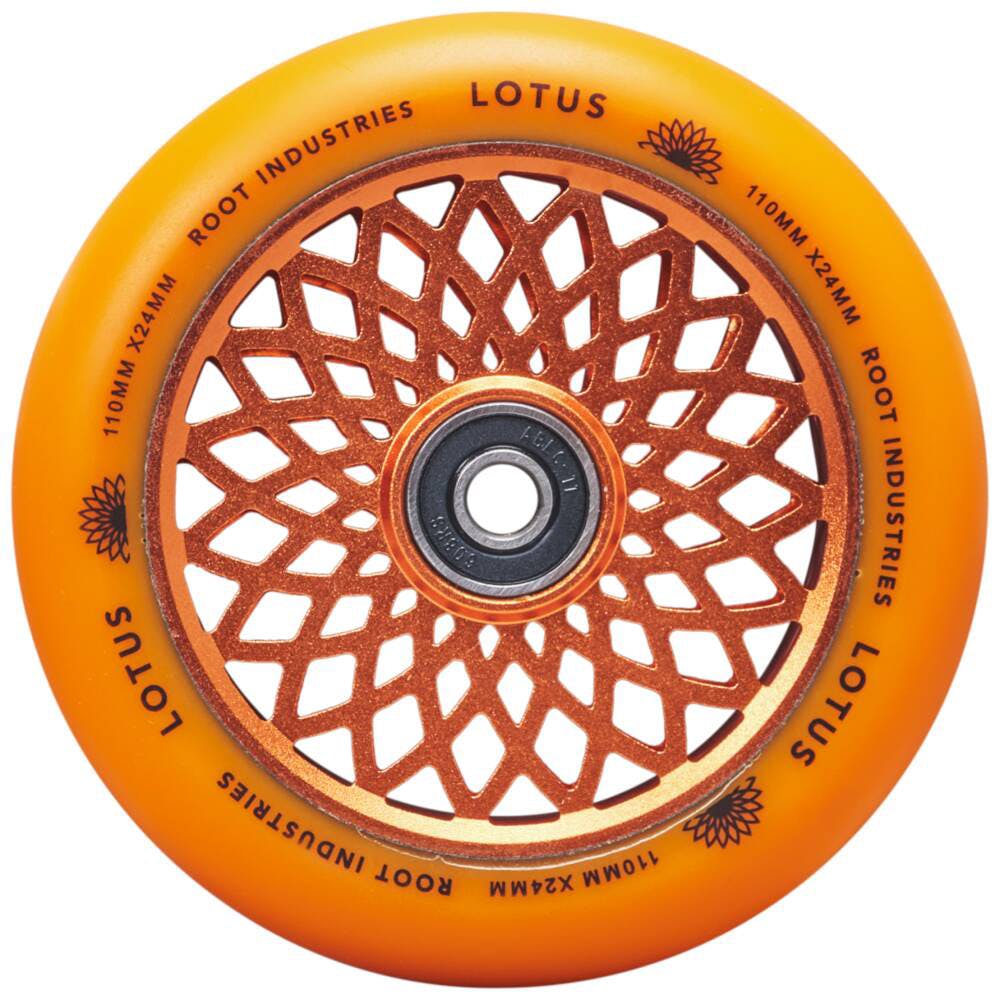 Root Industries Lotus 110mm Scooter Wheel - Radiant Orange
