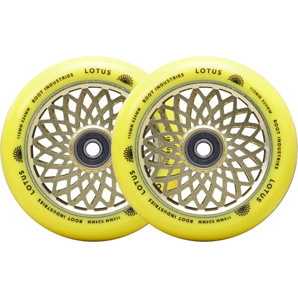 Root Industries Lotus 110mm Scooter Wheel - Radiant Yellow