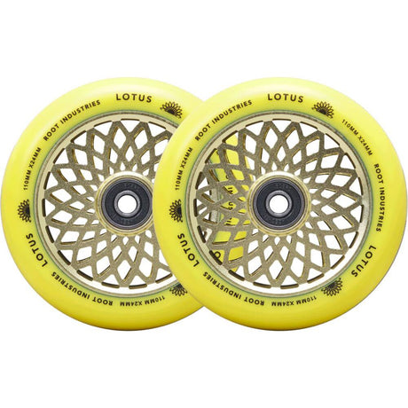 Root Industries Lotus 110mm Scooter Wheel - Radiant Yellow