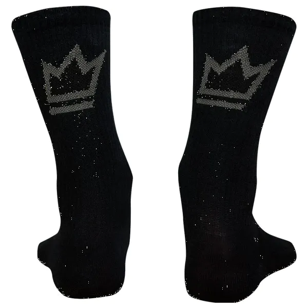 Royal Racing Crew Socks - Graphite/Cool Grey LRG/XL